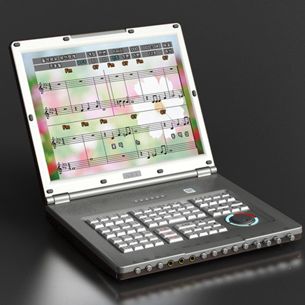 에펠 그루비 일체형 노트북반주기 15인치 LCD