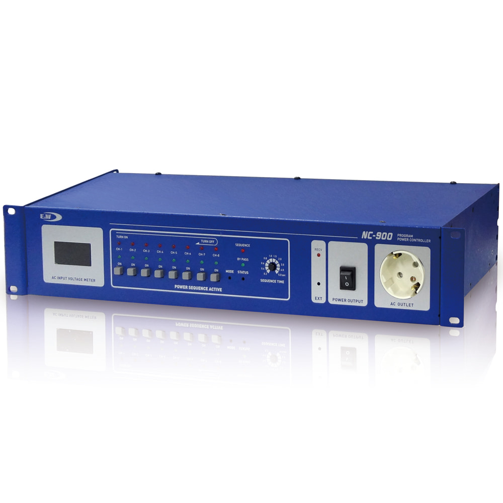 E&amp;W NC-900 8채널 순차전원 공급기